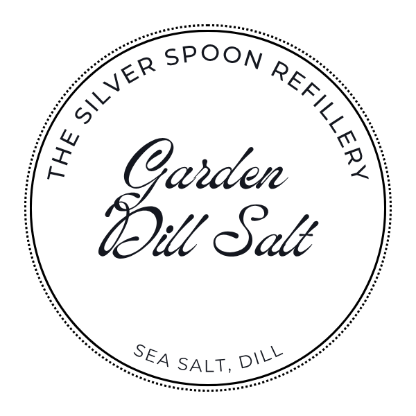 The Silver Spoon label for Garden Dill Salt